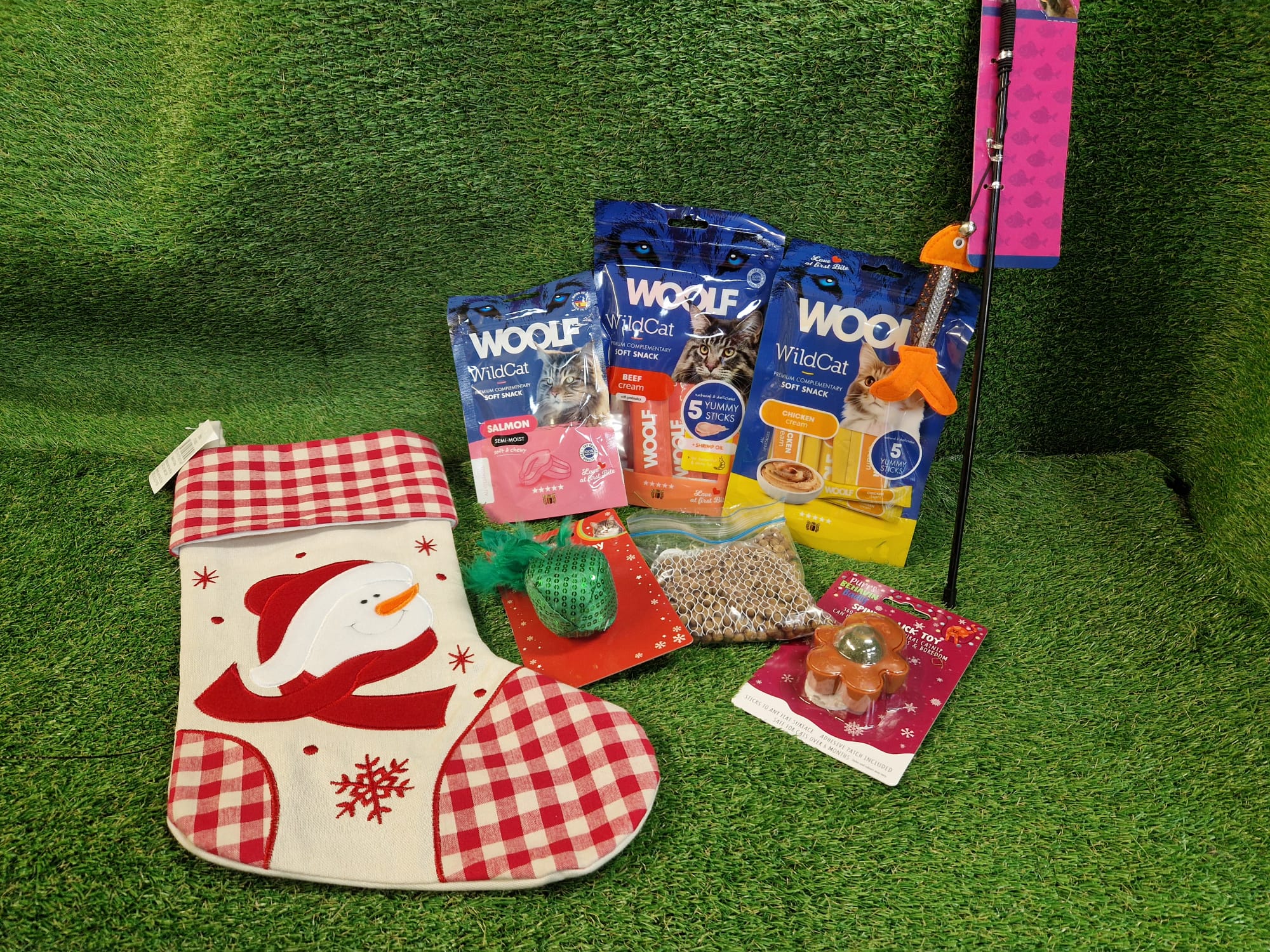 Cat Christmas Stocking