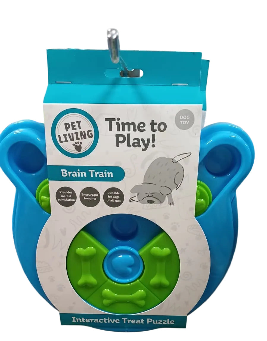 Pet Living Interactive Treat Dog Puzzle – Brain Train