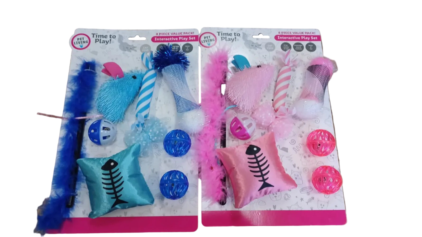 Pet Living Interactive Cat 8 Play Set