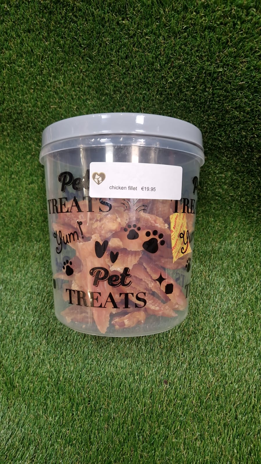 Chicken Fillet Dog Treats – 1kg Tub