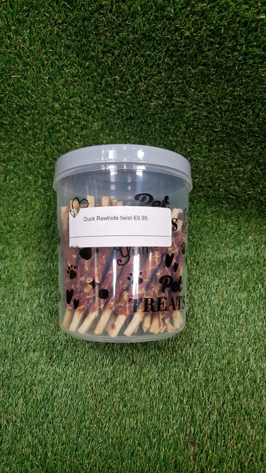 Duck Rawhide Dog Chews– 500g Tub