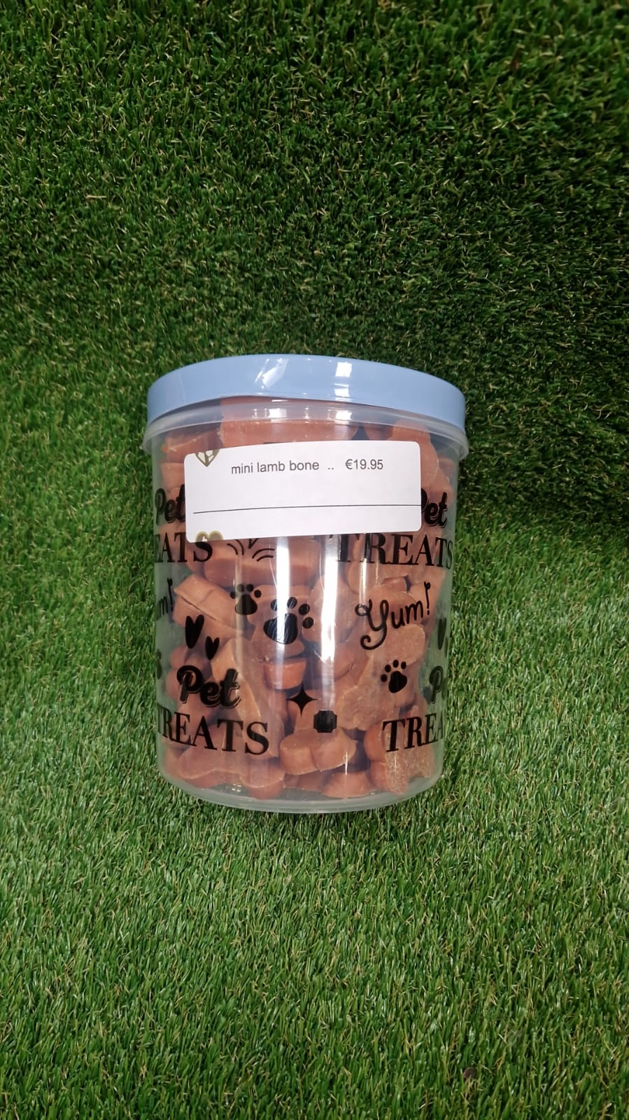 Mini Lamb Bones Dog Treats – 1kg Tub