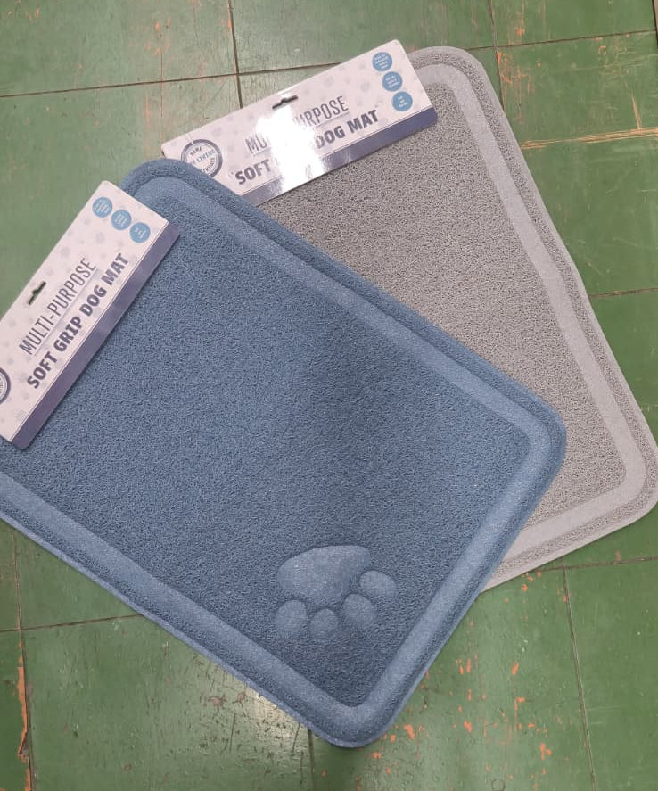 Multi‑Purpose Soft Grip Dog Mat – Assorted Colours