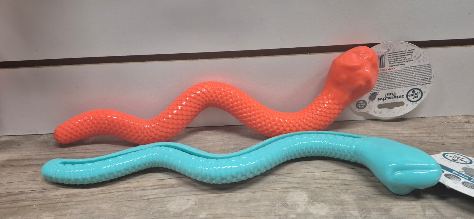 Pet Living Interactive Fun Snake Dog Toy