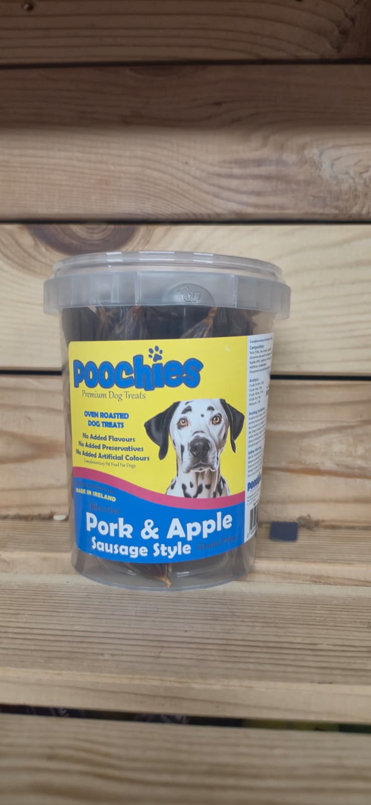 Small Tub of Poochies Dog Treats