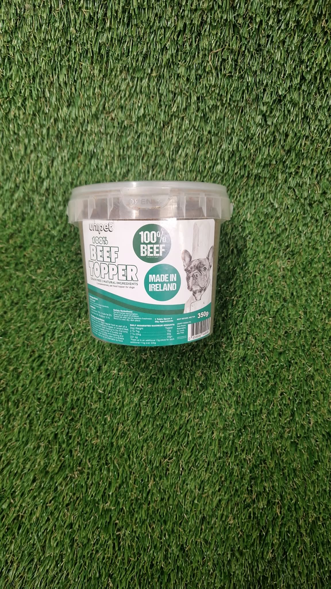Unipet Beef Topper for Dogs