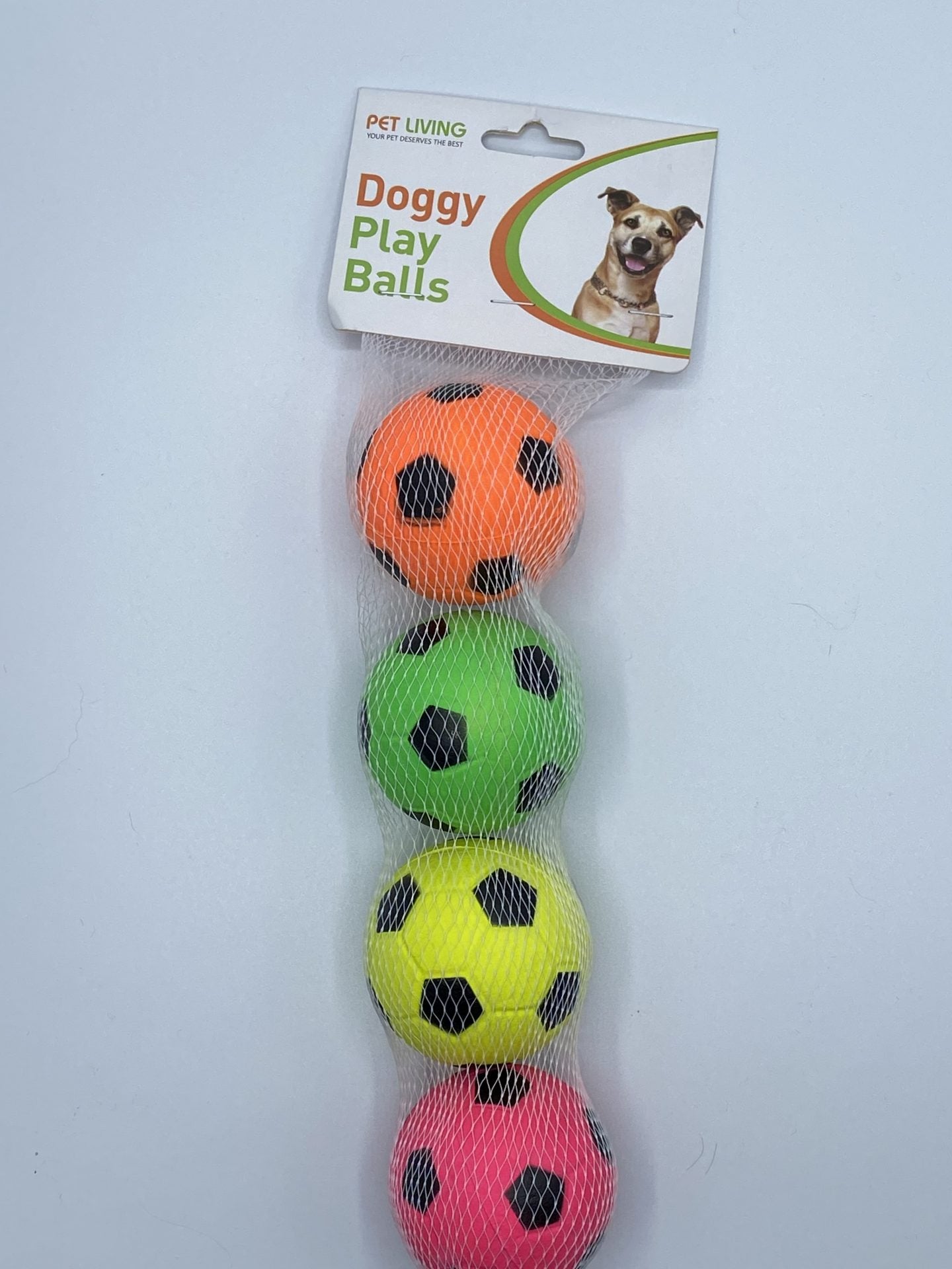 Pet Touch Doggy Play Balls 4 Pk