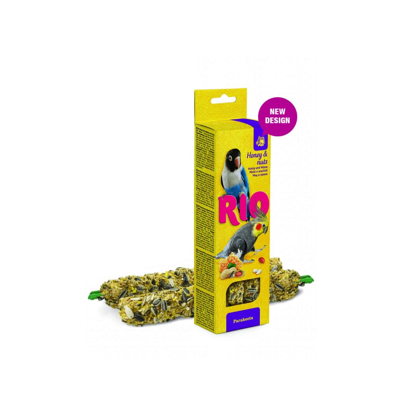 Rio Honey And Nuts Parakeet Bird treat