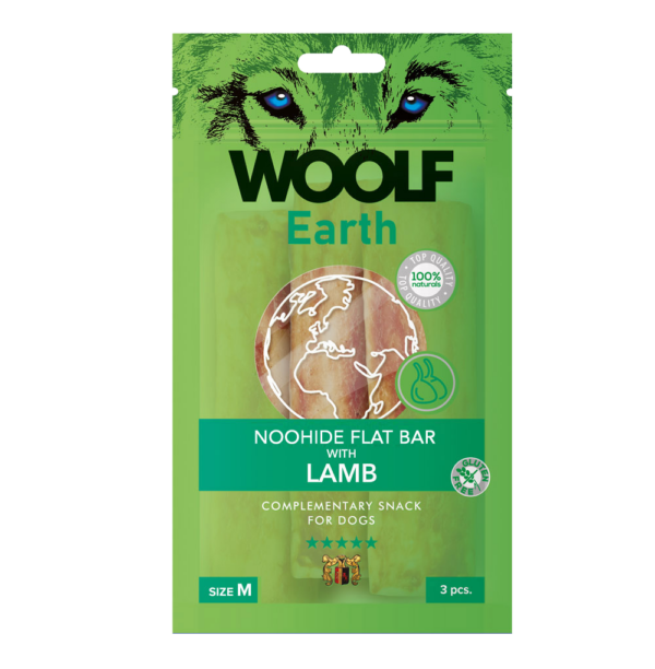 Woolf Earth Noohide Flat Bar M With Lamb