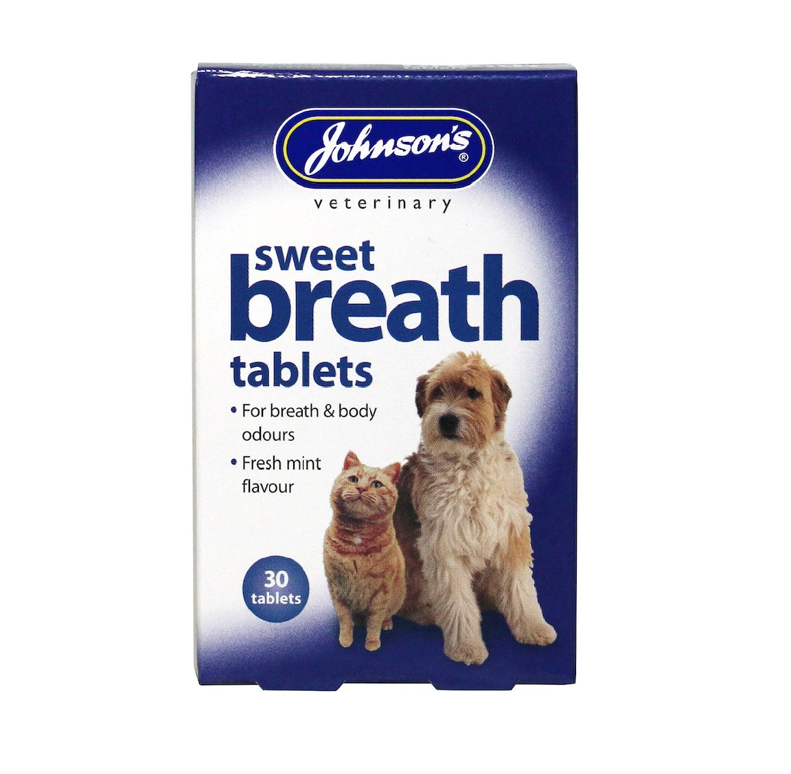 Johnson's Sweet Breath Tablets 30 Tablets