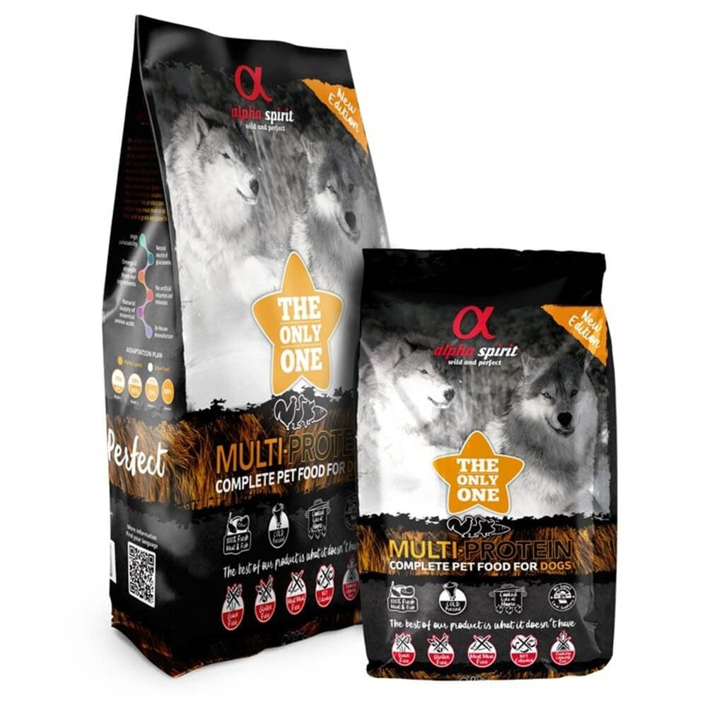 Alpha Spirit Cold Pressed Multiprotein dog food