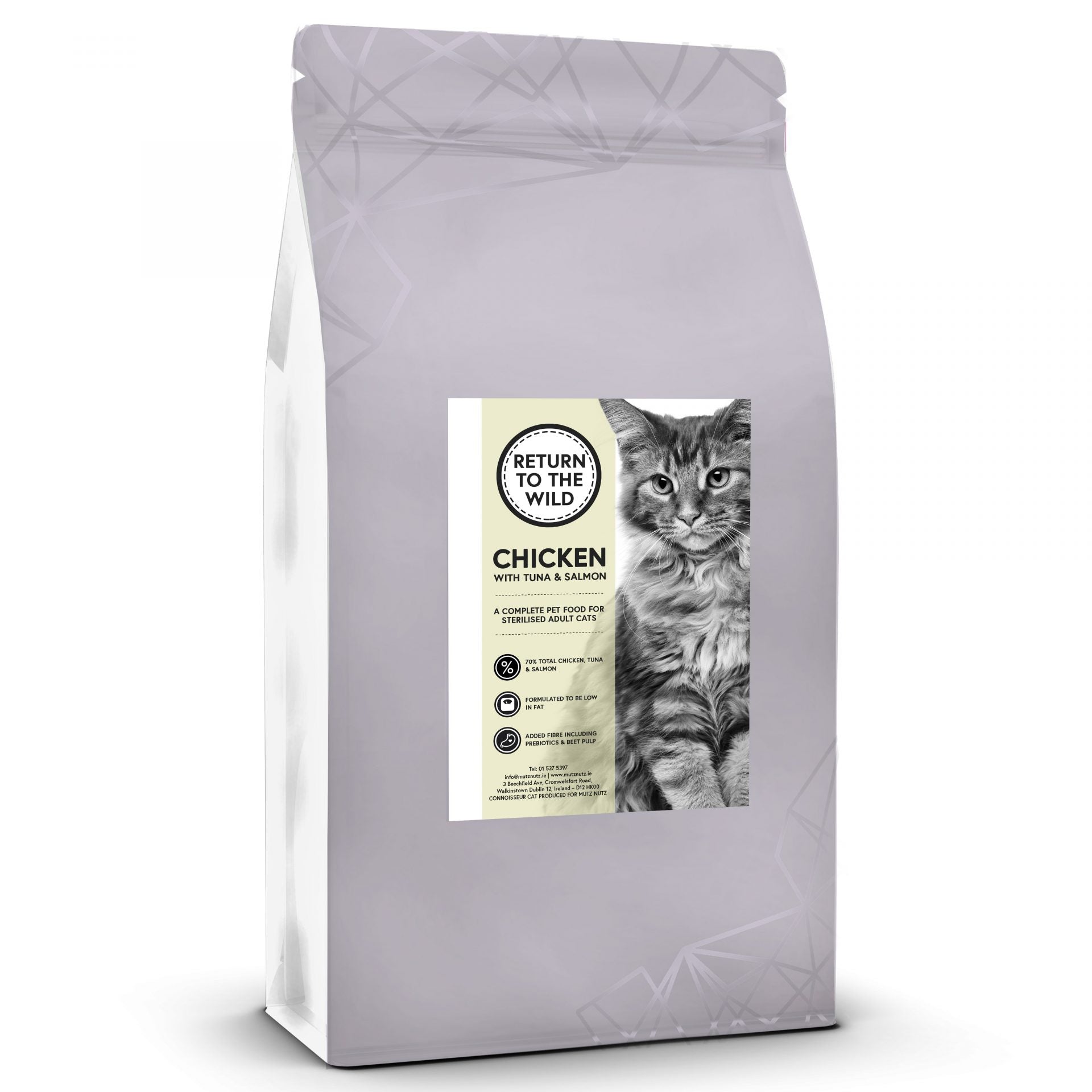 Return To Wild - Sterilised Adult Cats Chicken With Tuna and Salmon 1.5Kg