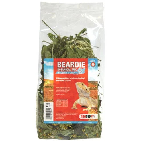 ProRep Bearded Dragon Botanical Mix — Flower & Leaf (80g)