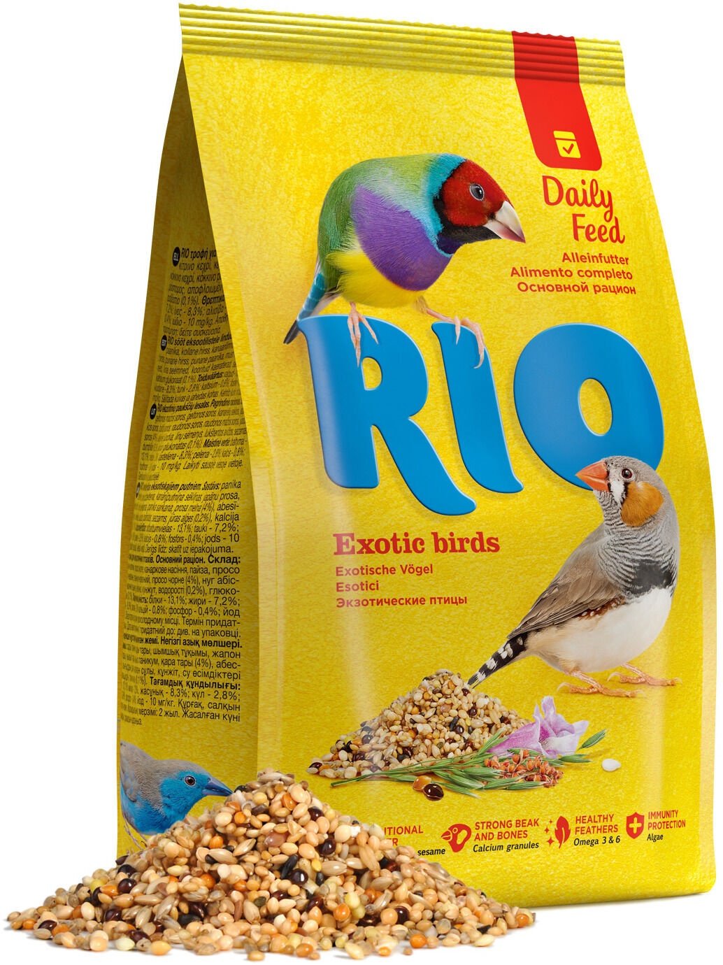 Rio Exotic Birds Daily Feed 500g