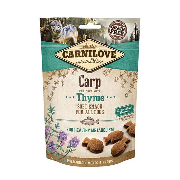 Carnilove into the Wild Carp Snack with Thyme