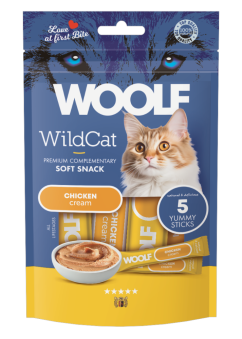 Woolf Wildcat Lickable Cream Snack - Chicken