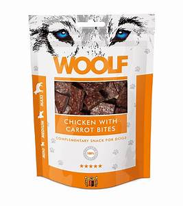 Woolf Chicken With Carrot Bites 100g