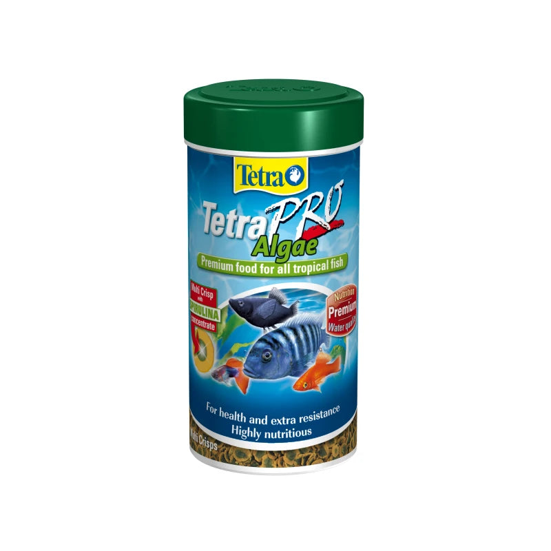 TetraPRO Algae - Spirulina-Enriched Nutrition for Tropical Fish
