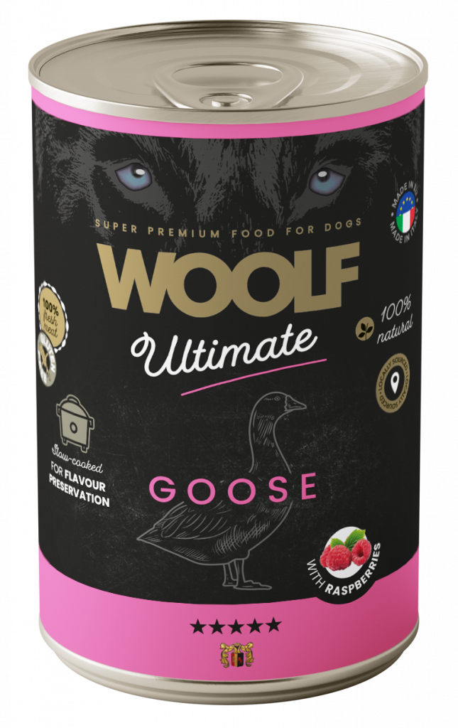 Woolf Goose Canned Wet Dog Food