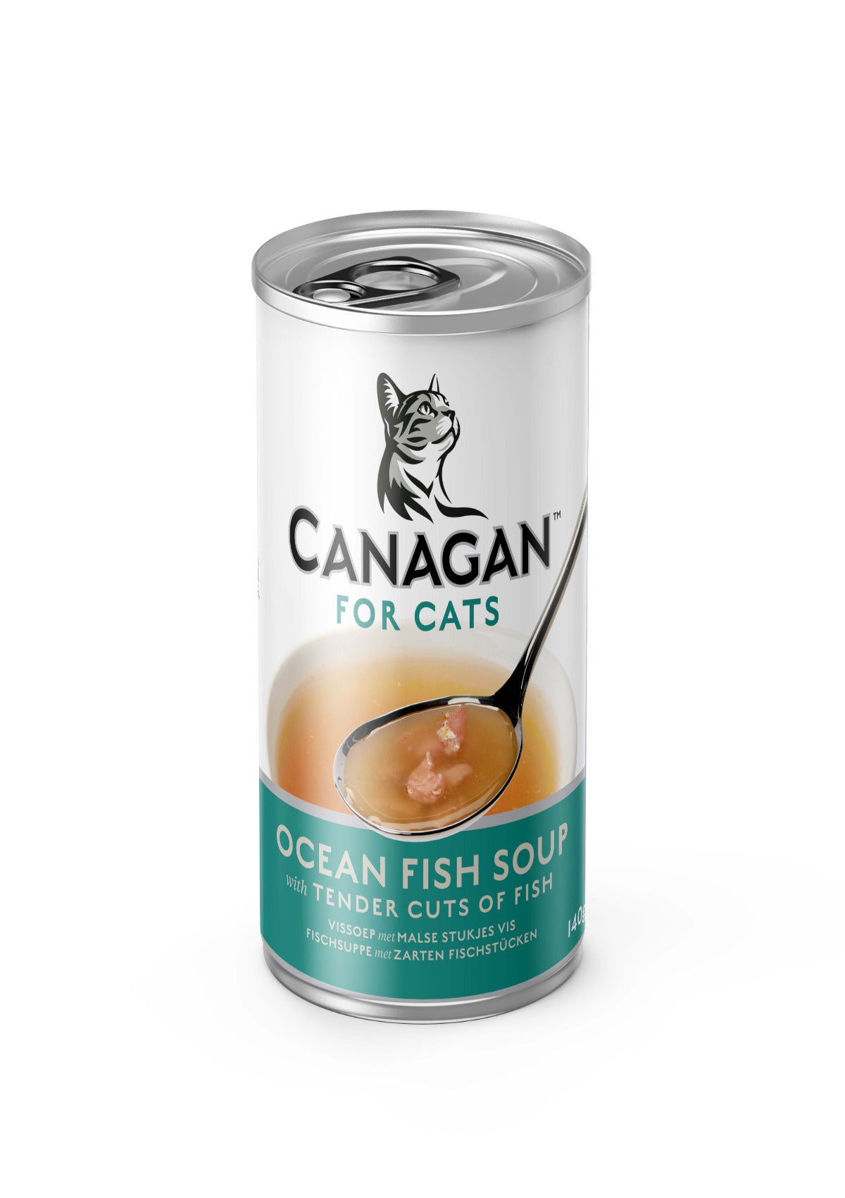Canagan Ocean Fish Soup – Premium Grain-Free Wet Cat Food (140g)