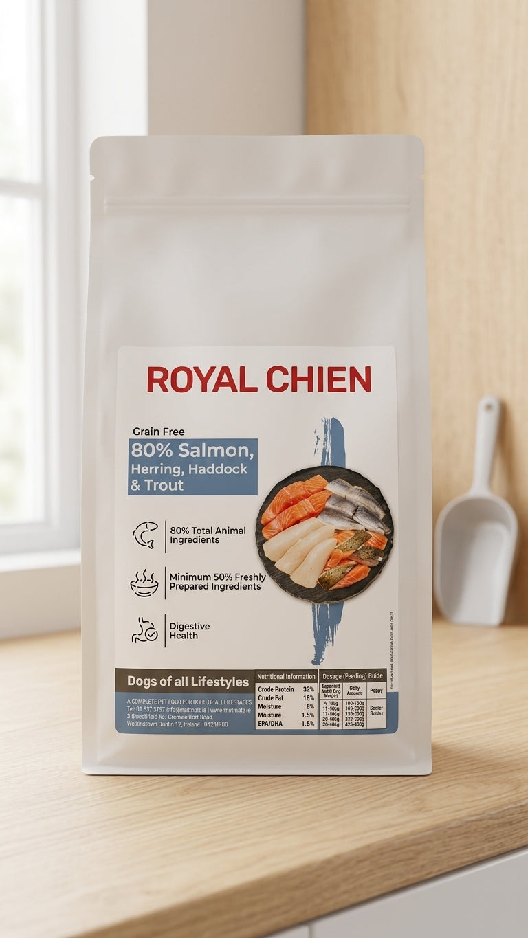 Royal Chien Grain Free Salmon, Herring, Haddock & Trout 2kg