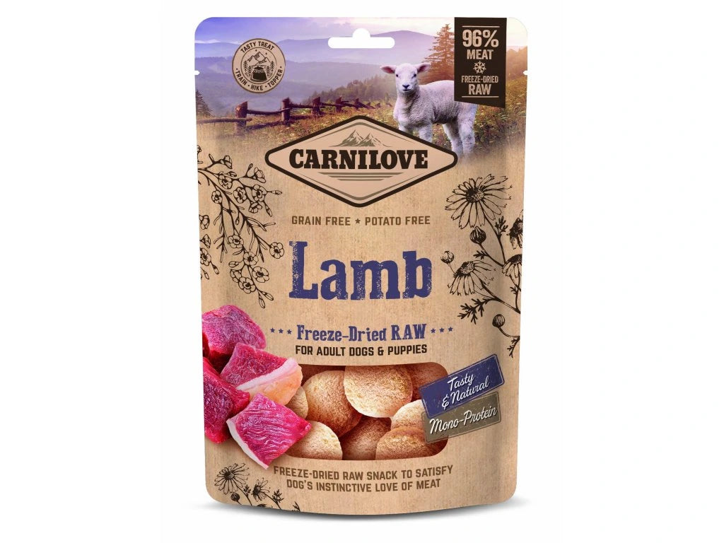 Carnilove Lamb Freeze-Dried RAW Dog Treats