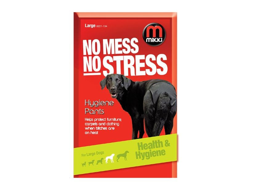Mikki Hygiene Pants for Female Dogs in Heat