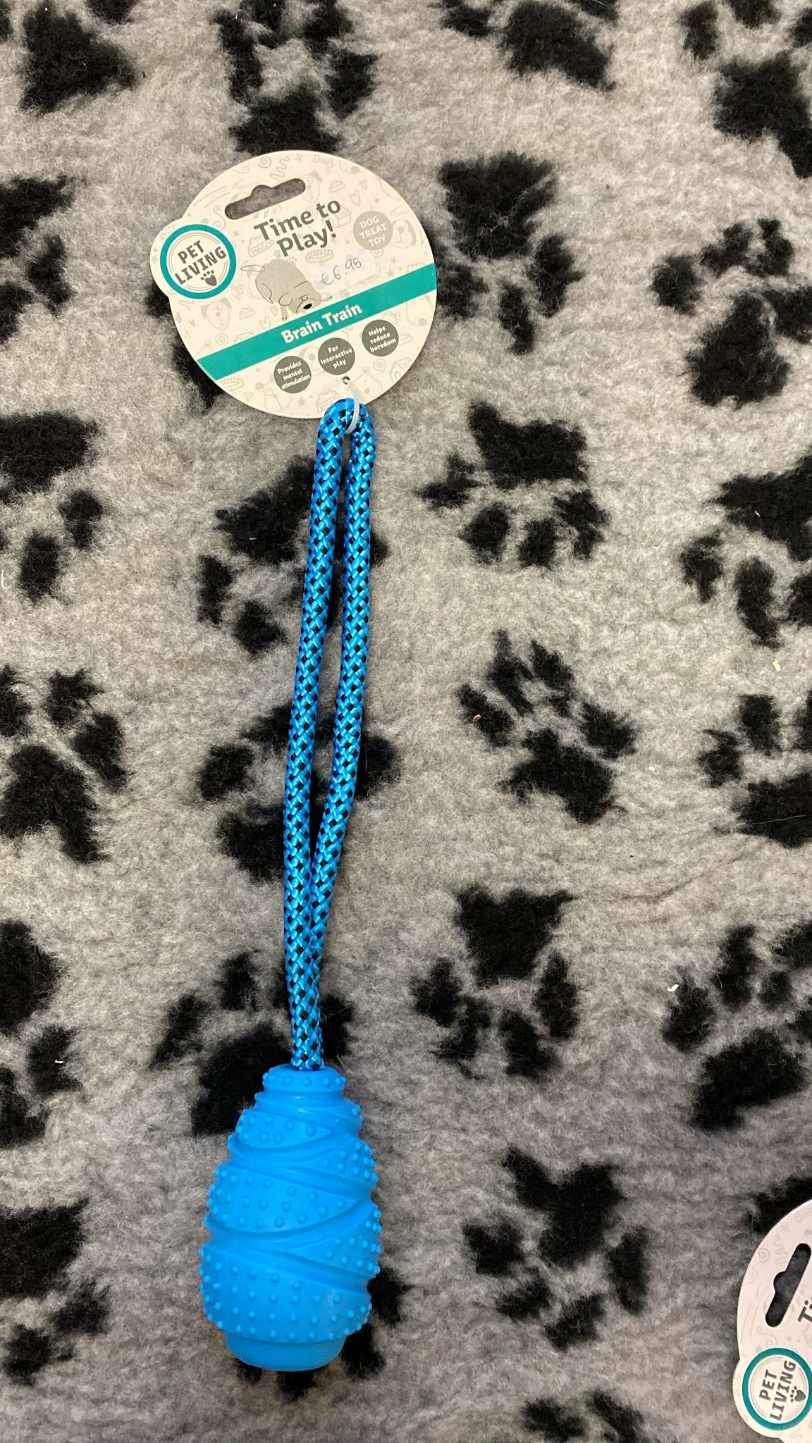 Pet Living Brain Train Dog Tug Treat Toy