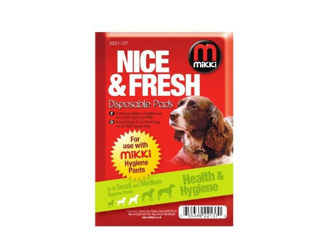 Mikki Hygiene Disposable Pads for Female Dogs In Heat