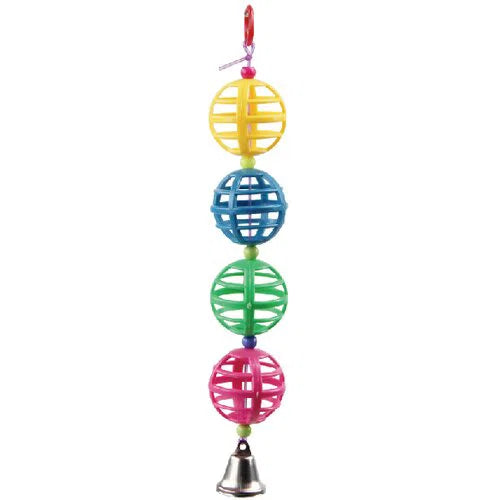 Pawise Funny Hollow Ball Chain Bird Toy