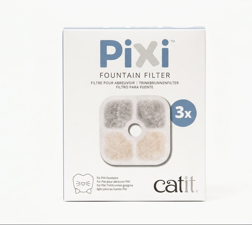 Catit PIXI Fountain Replacement Filters (3-Pack)