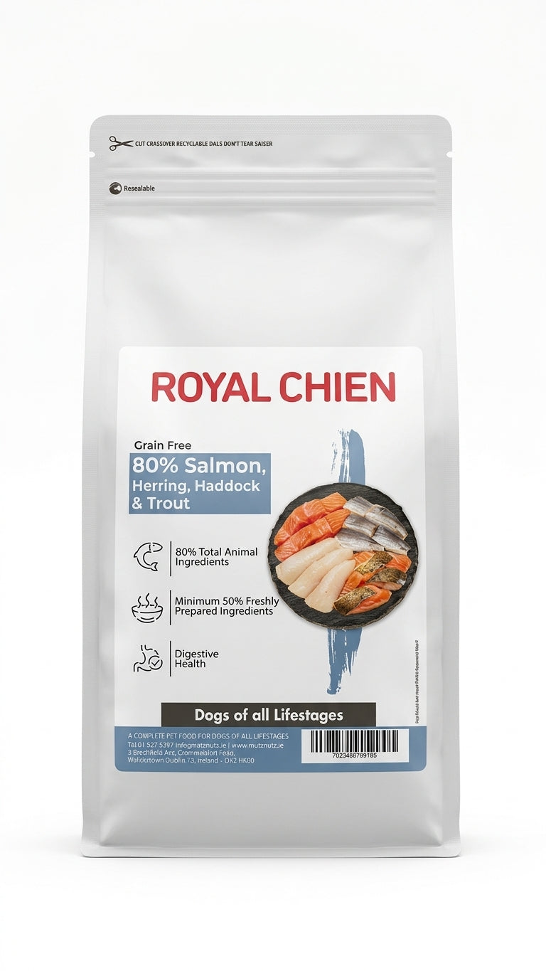 Royal Chien Grain Free Salmon, Herring, Haddock & Trout 2kg