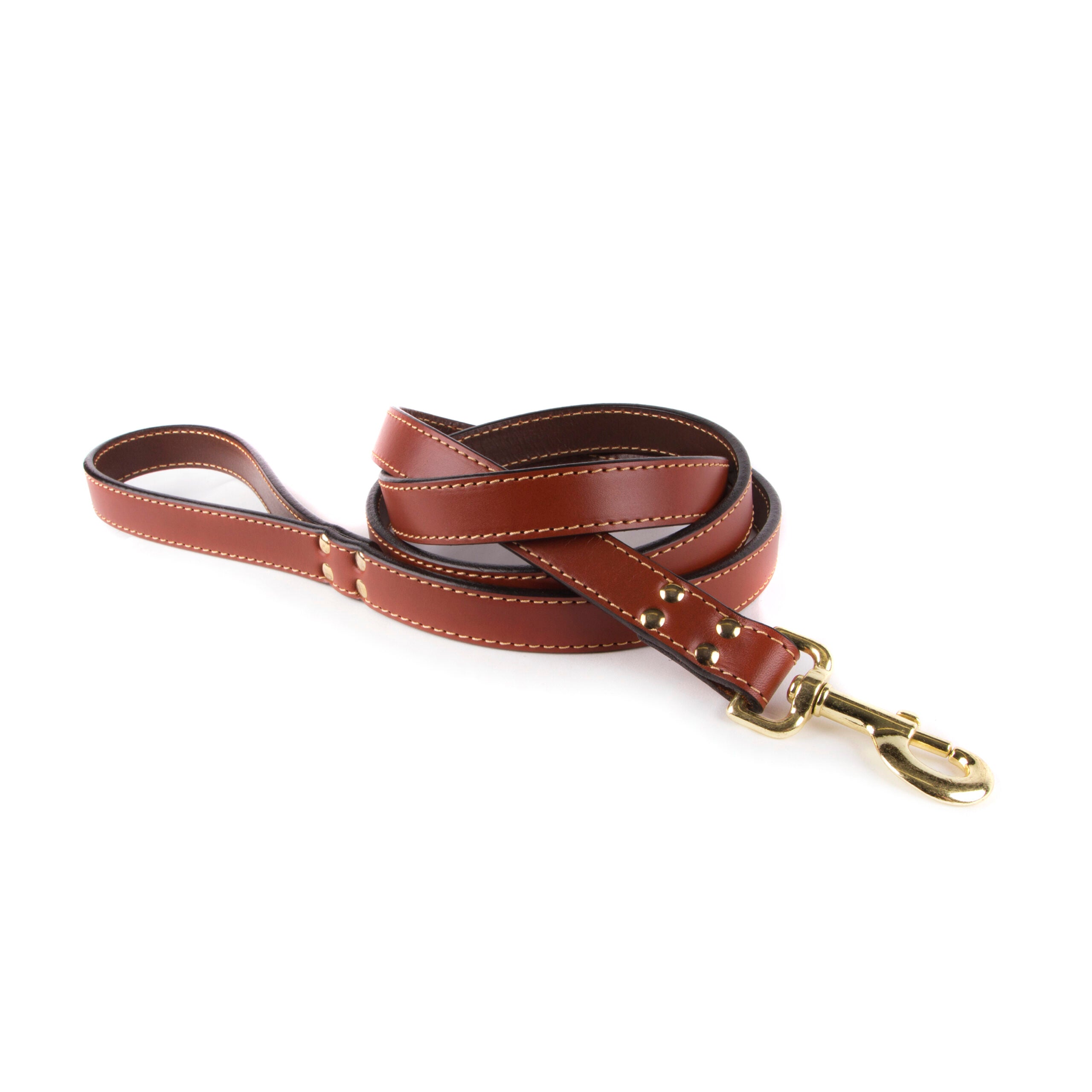 42 Inch Sewn Bridle Leather Dog Lead