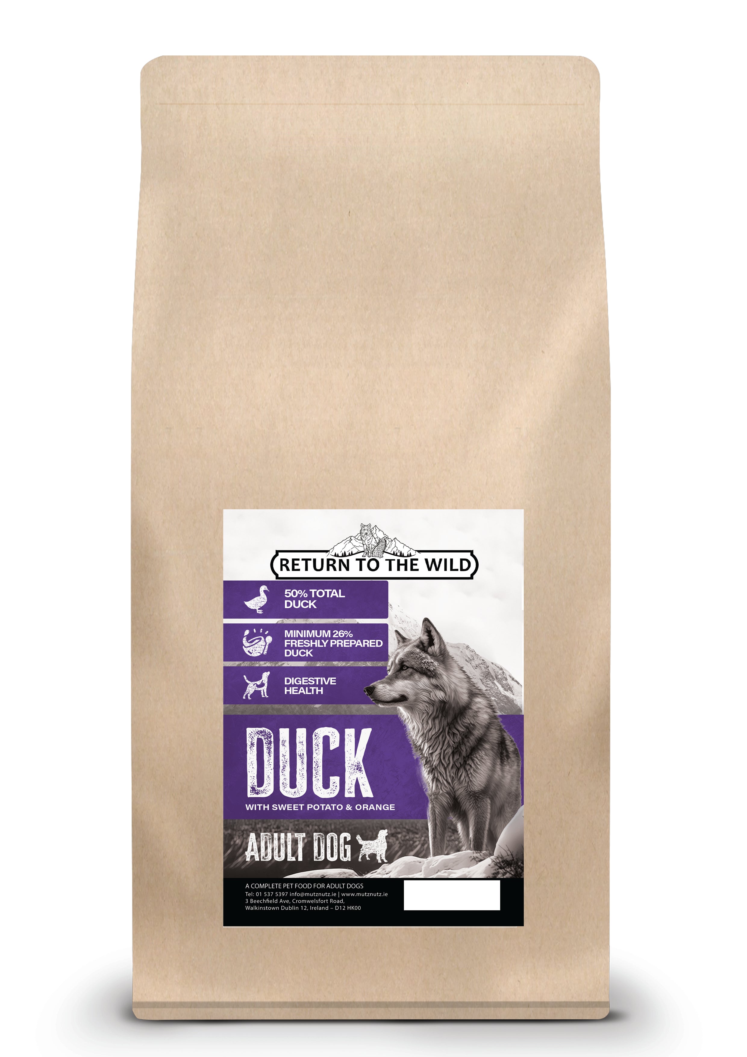Return To The Wild Grain Free - Adult - Duck