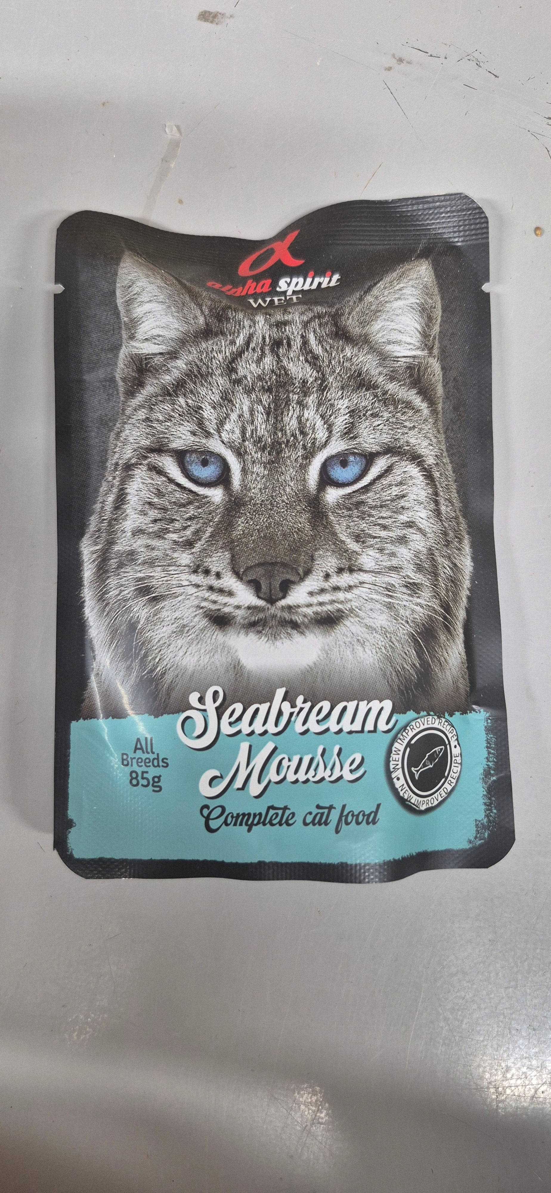 Alpha Spirit Mousse - SeaBream Cat Wet Food
