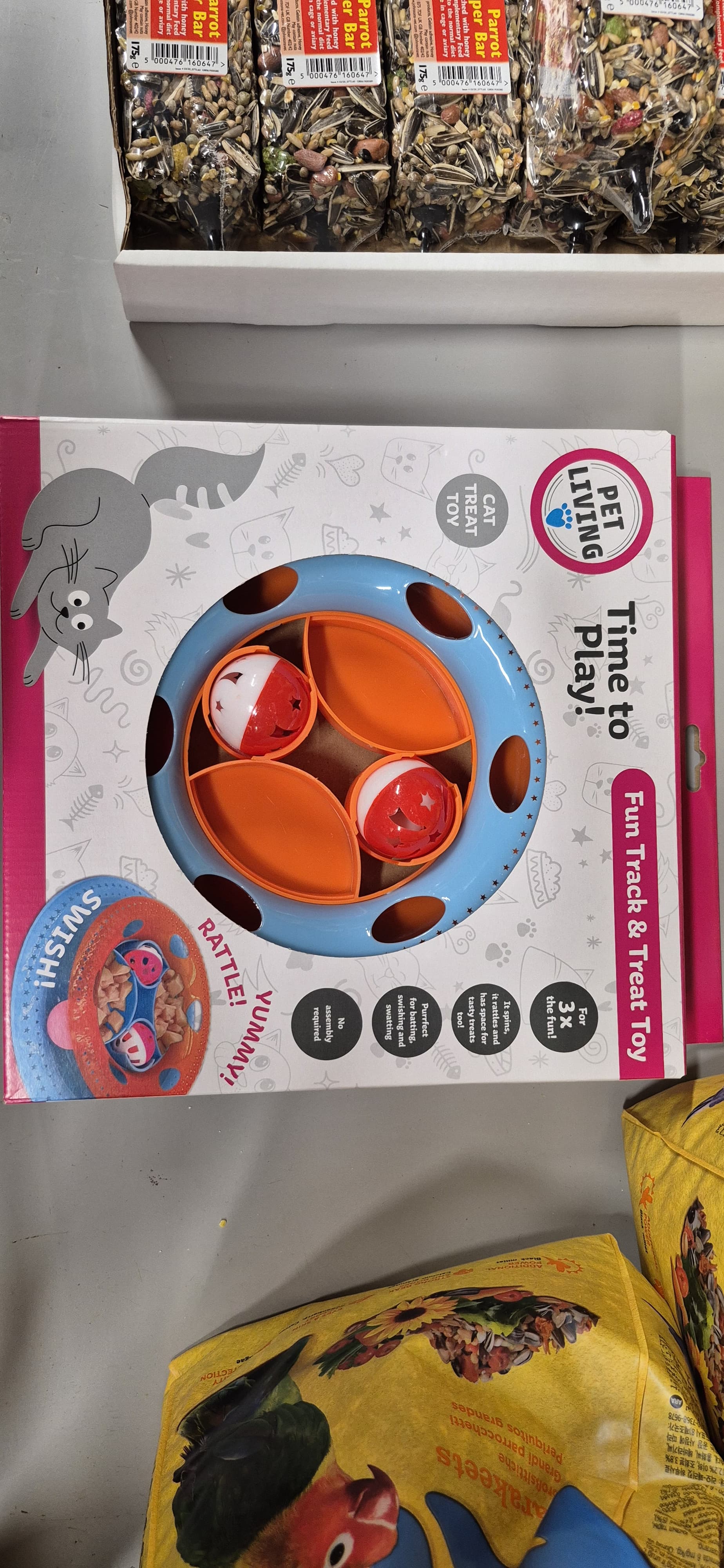 Fun Track & Treat Cat Toy