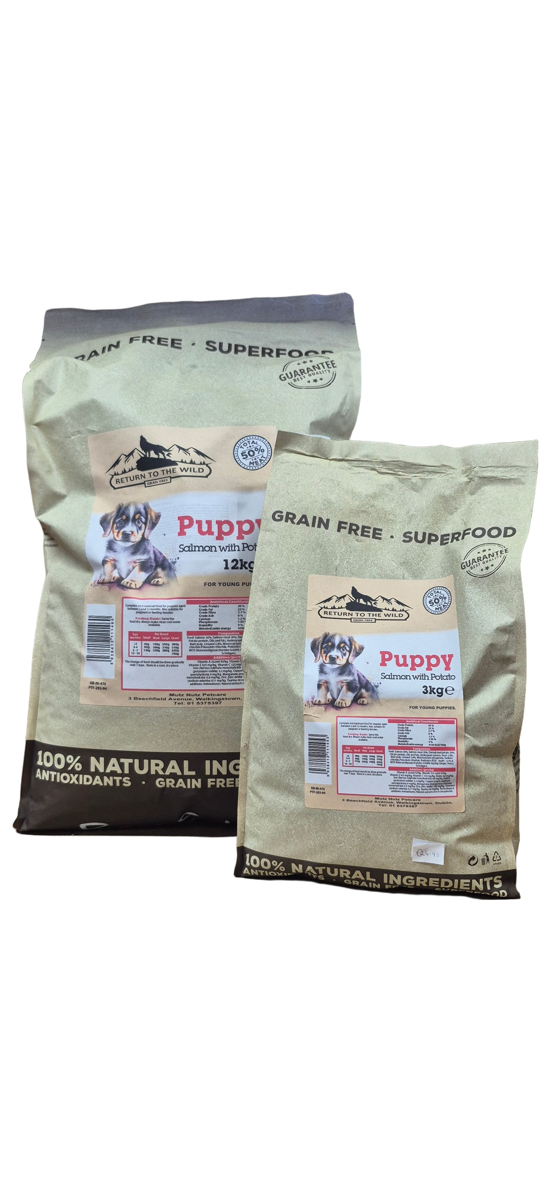 Superfood Return to the Wild - Puppy - Salmon