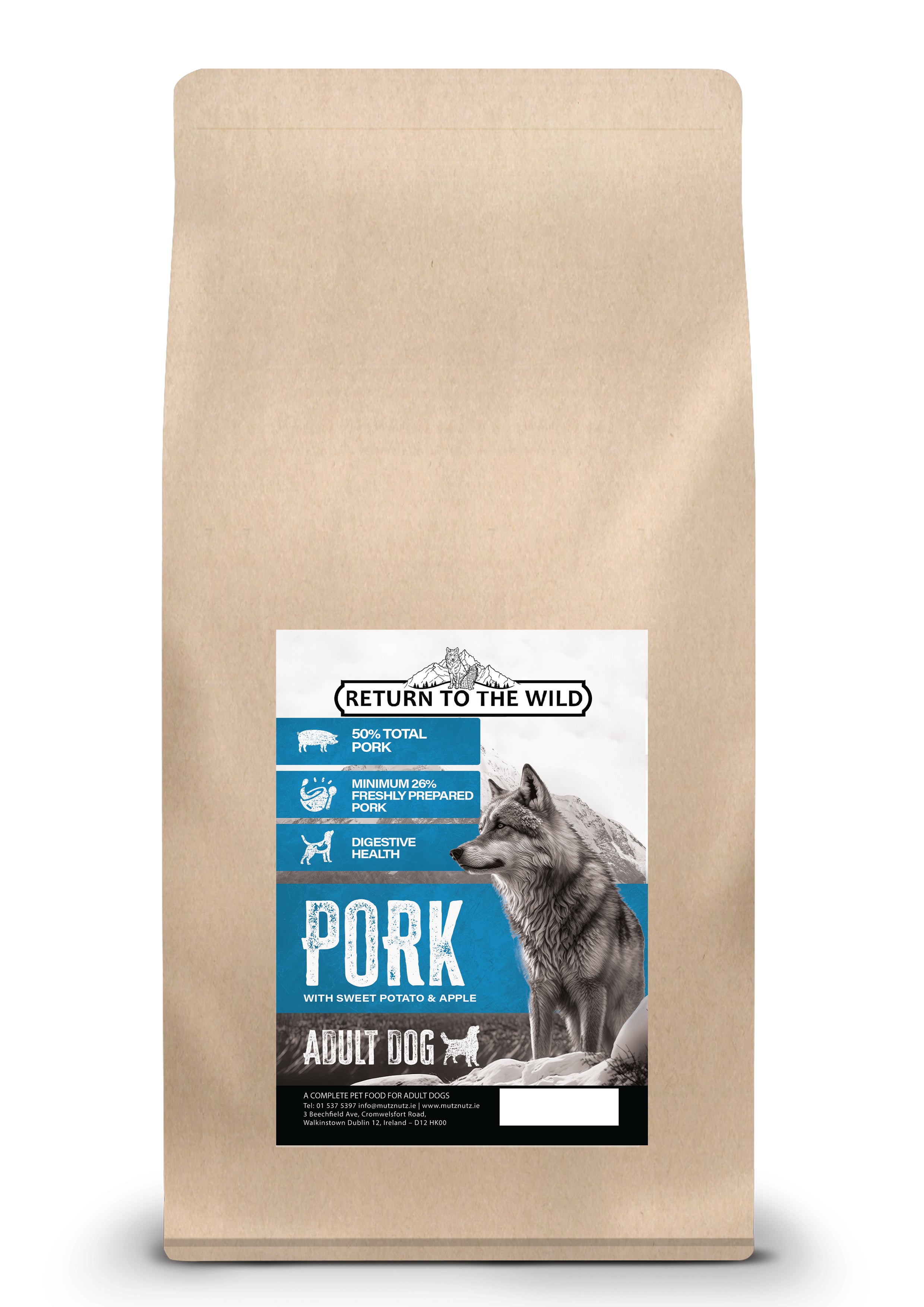 Return To The Wild Grain Free - Adult - Pork