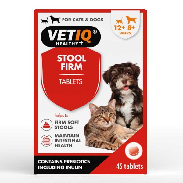 VetIQ Stool Firmer Tablets