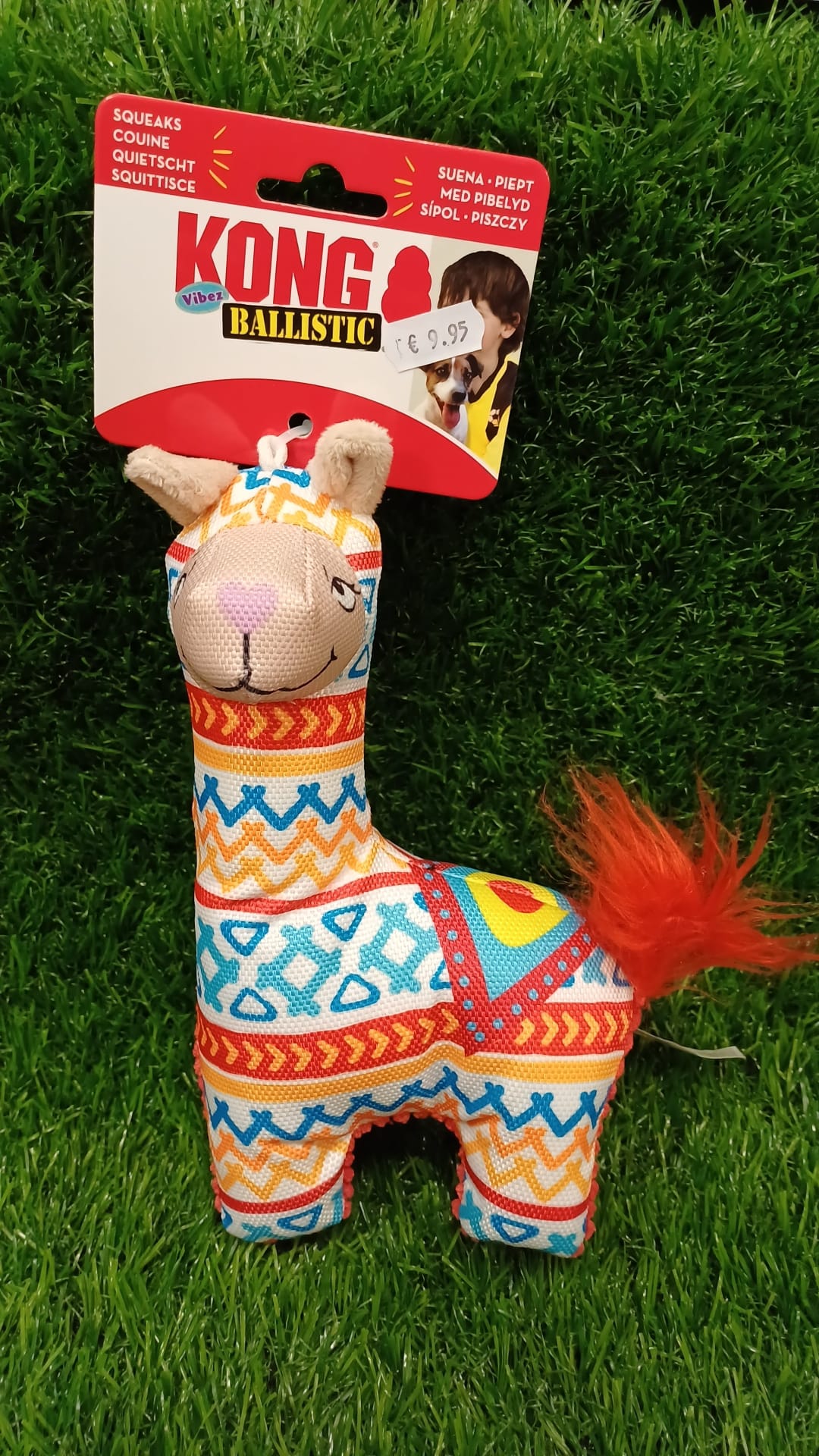 Kong Llama Dog Sqeaky Toy