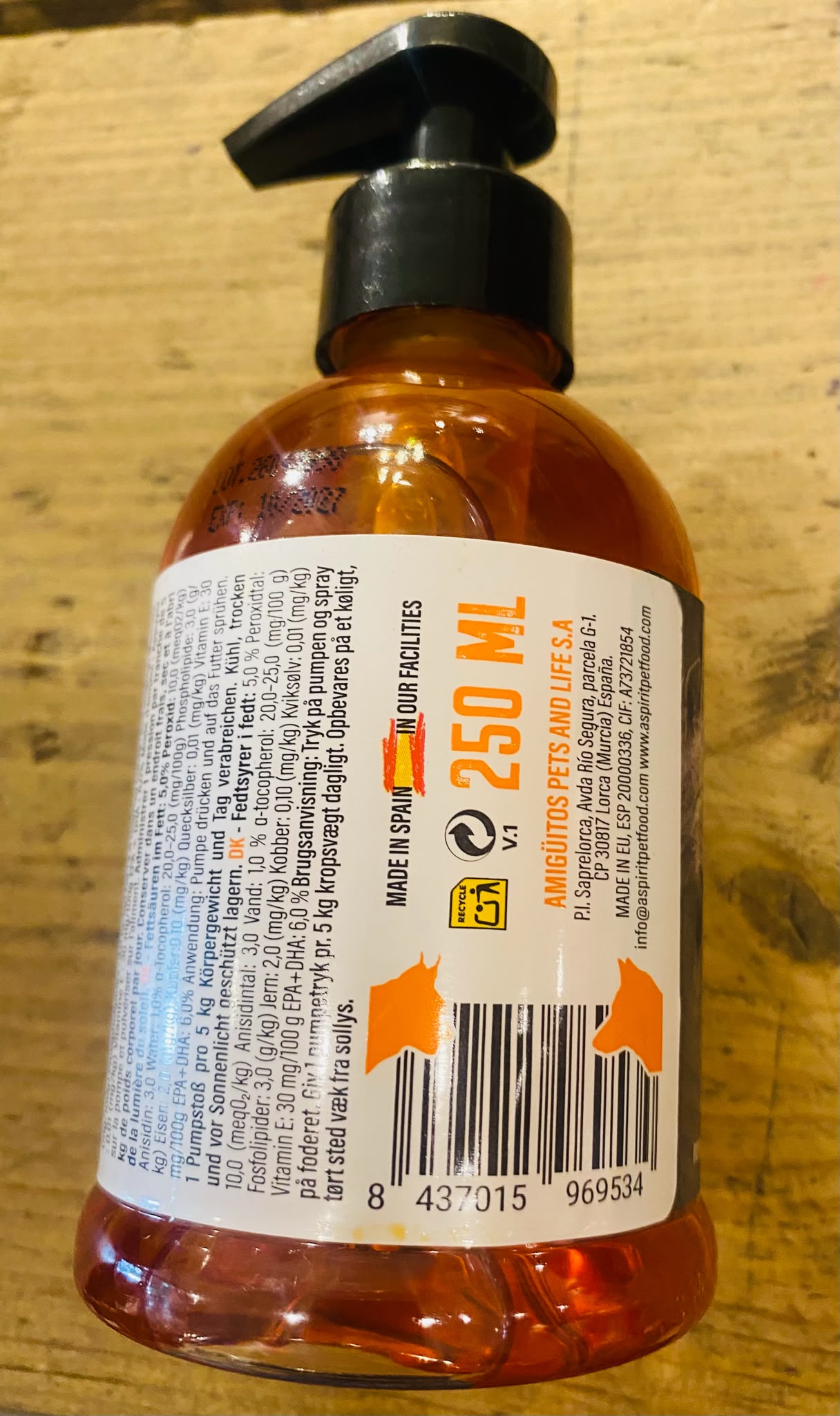 Alpha Spirit Salmon Oil