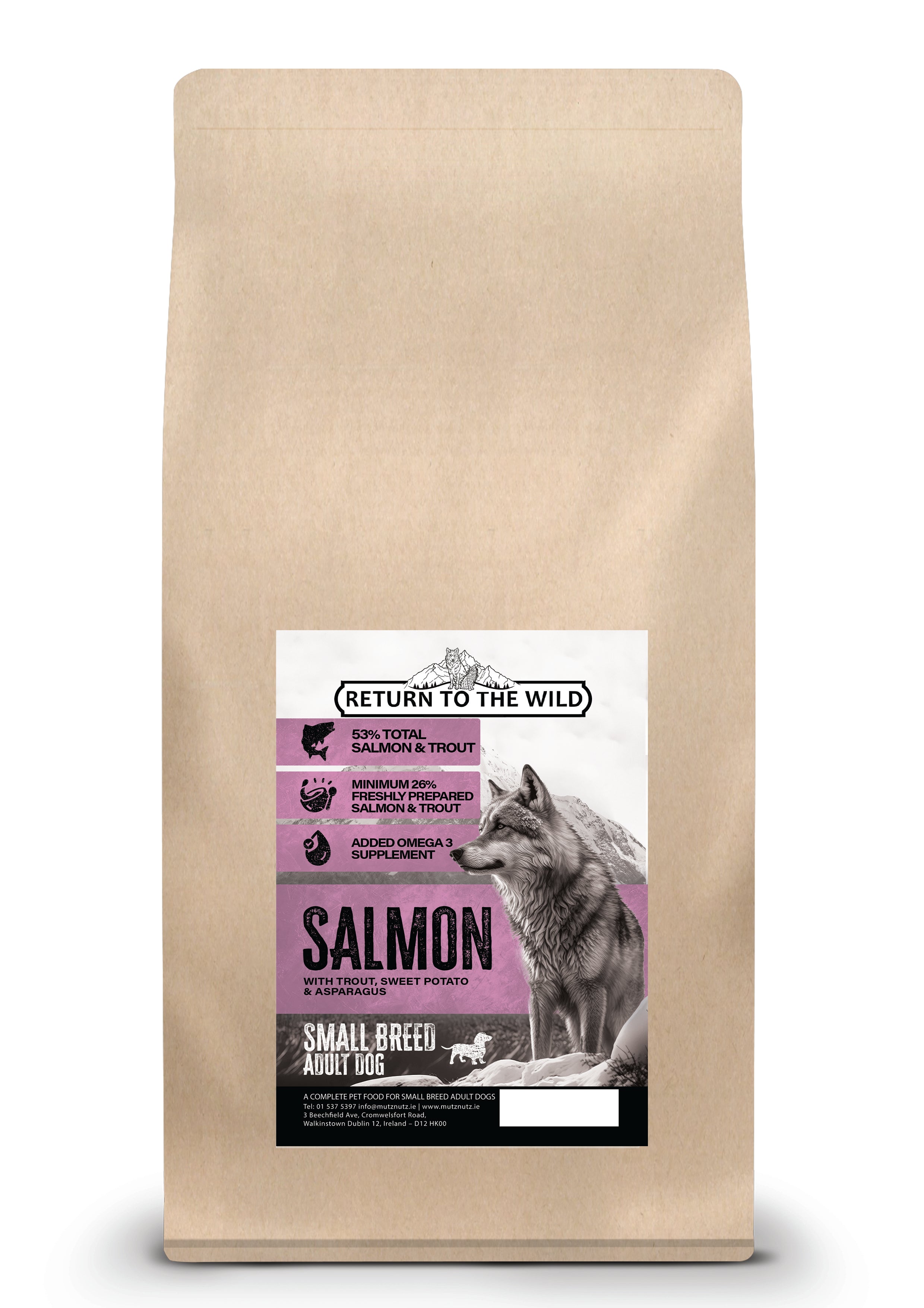 Return To The Wild Grain Free -  Adult Small Breed - Salmon