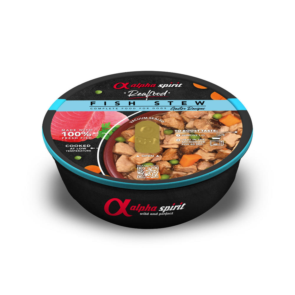 Alpha Spirit Realfood Complete Fish Stew for Dogs