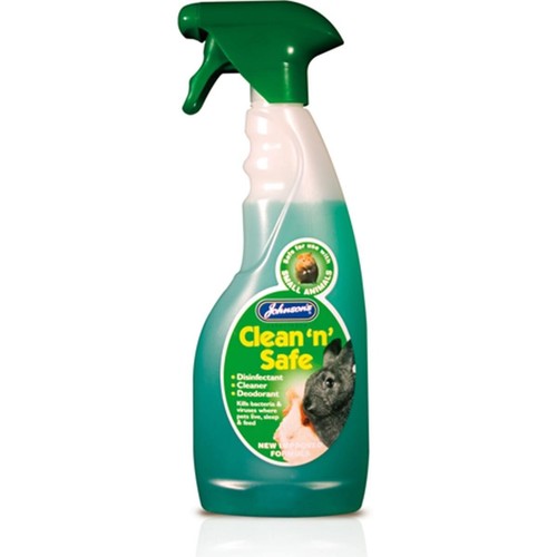 Johnsons Clean N Safe Small Animal Cage Spray