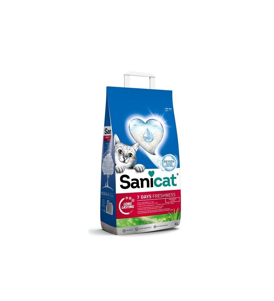 Sani Cat Aloe Vera 7 Days Freshness Litter