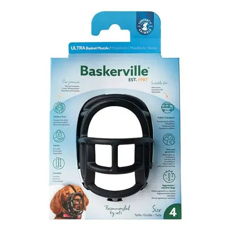 Baskerville Ultra Dog Muzzle (Sizes 1–6)