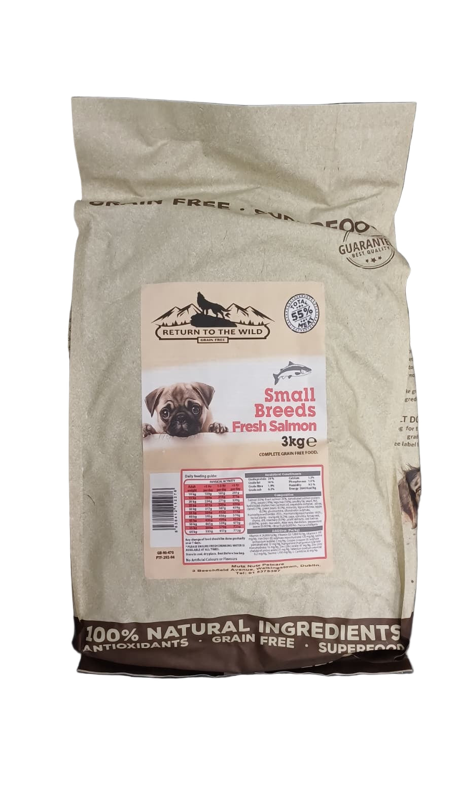 Superfood Return to the Wild Small Breed Dog  - Salmon