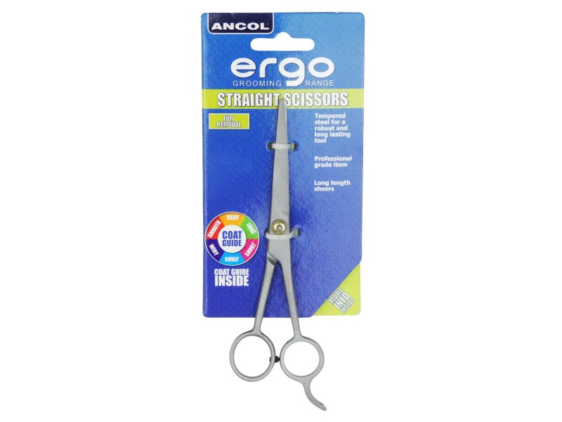 Ancol Ergo Grooming Straight Scissors