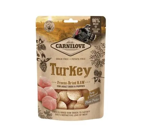 Carnilove Turkey Freeze-Dried RAW Dog Treats