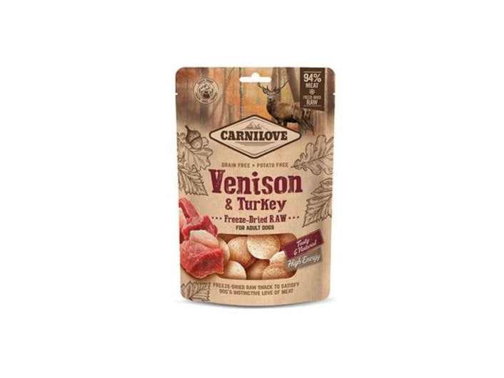 Carnilove Venison & Turkey Freeze-Dried RAW Dog Treats